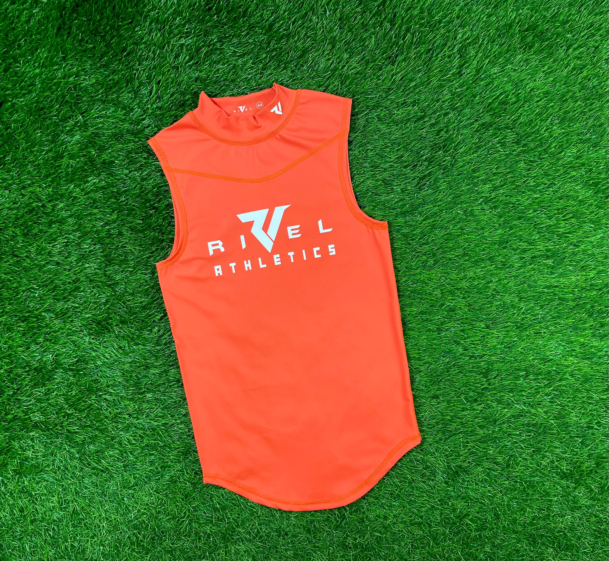 Gameday High Collar Rivel Compression Top - Image 10