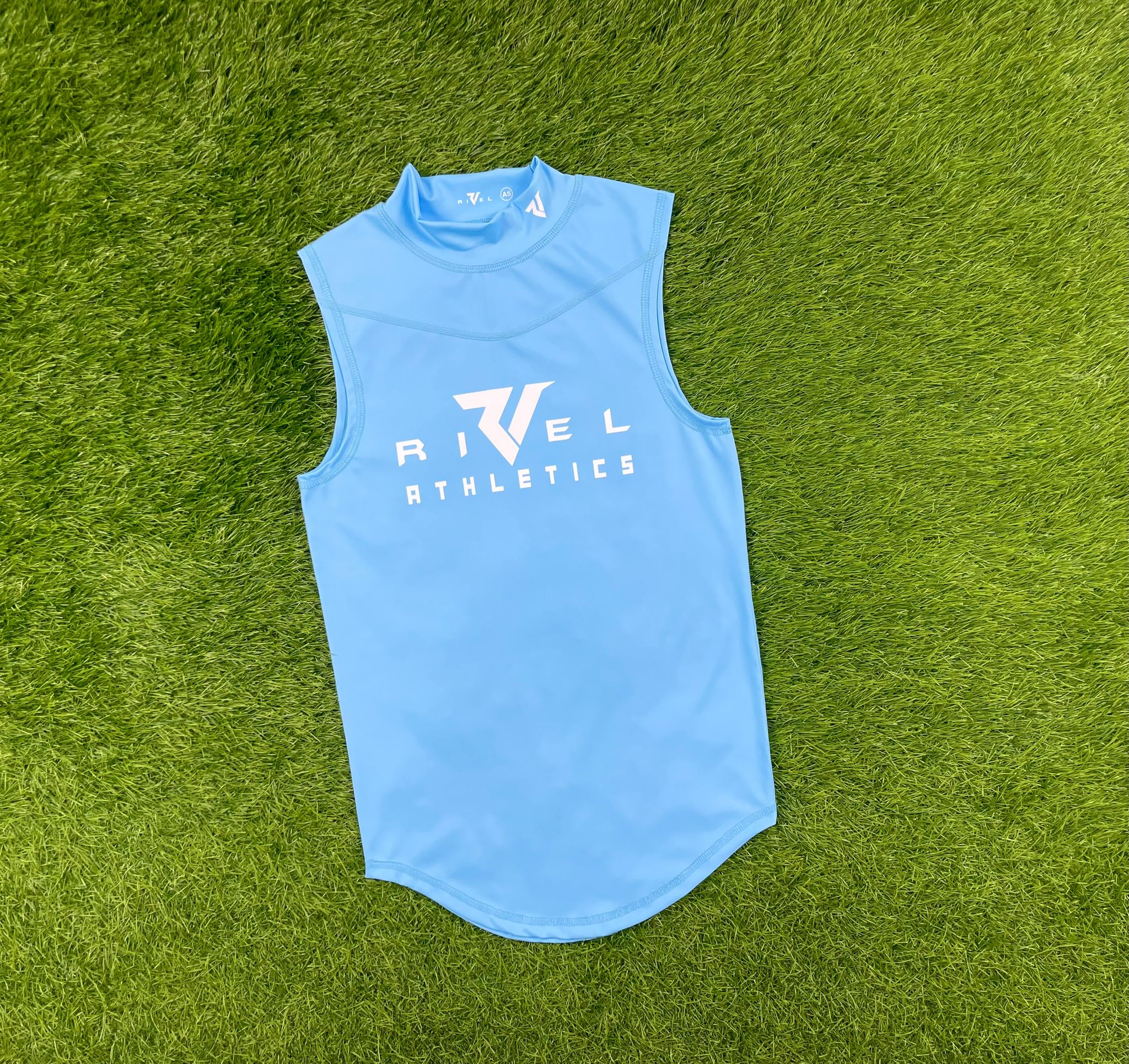 Gameday High Collar Rivel Compression Top - Image 11