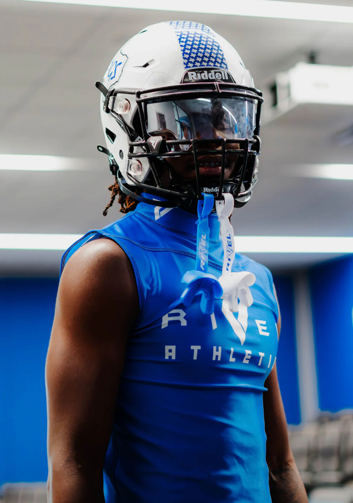 Gameday High Collar Rivel Compression Top - Image 3