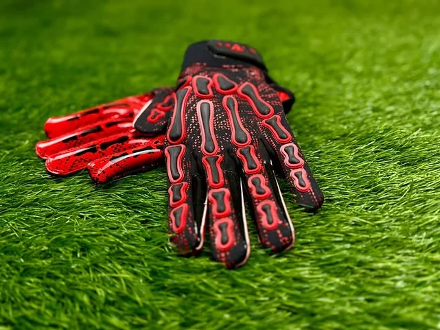 Reaper BLK OREO Bones Football Gloves - Image 12