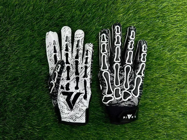 Reaper BLK OREO Bones Football Gloves - Image 14