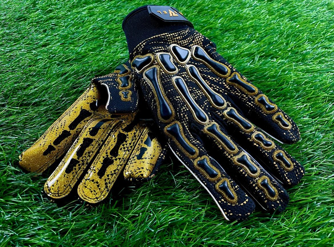 Reaper BLK OREO Bones Football Gloves - Image 19