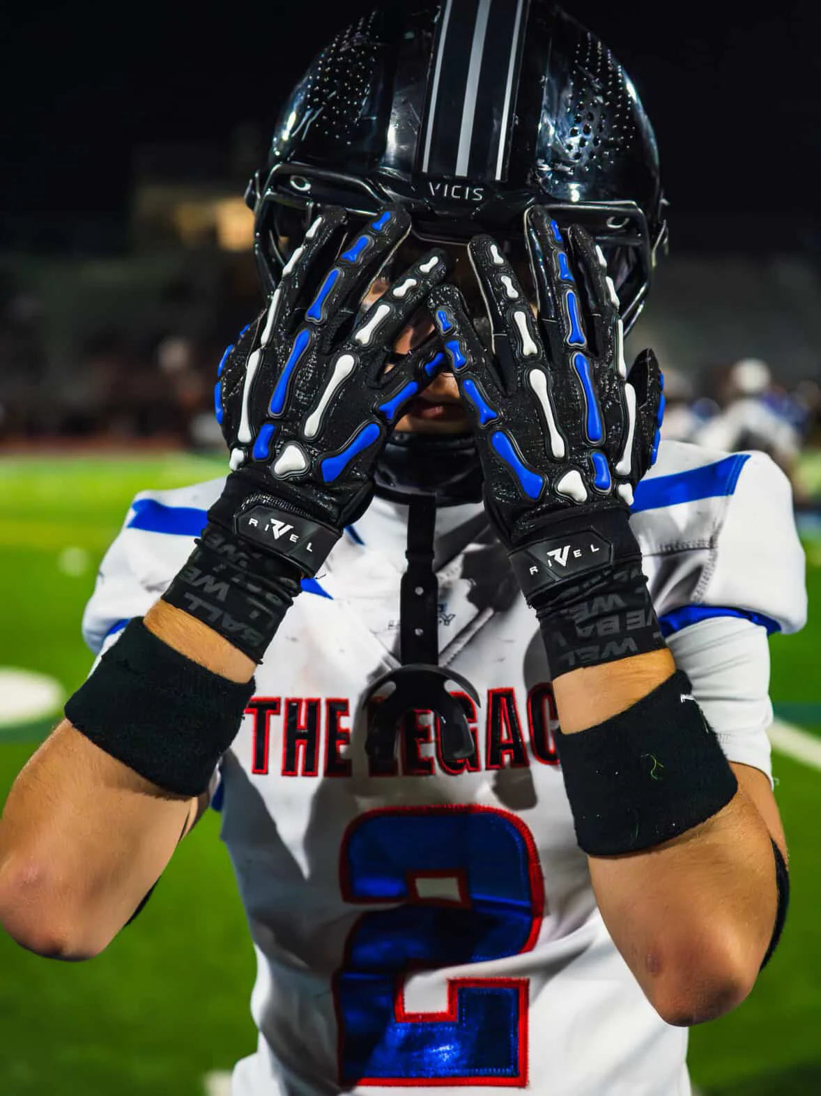 Reaper Black Series Bones Football Gloves - Image 3