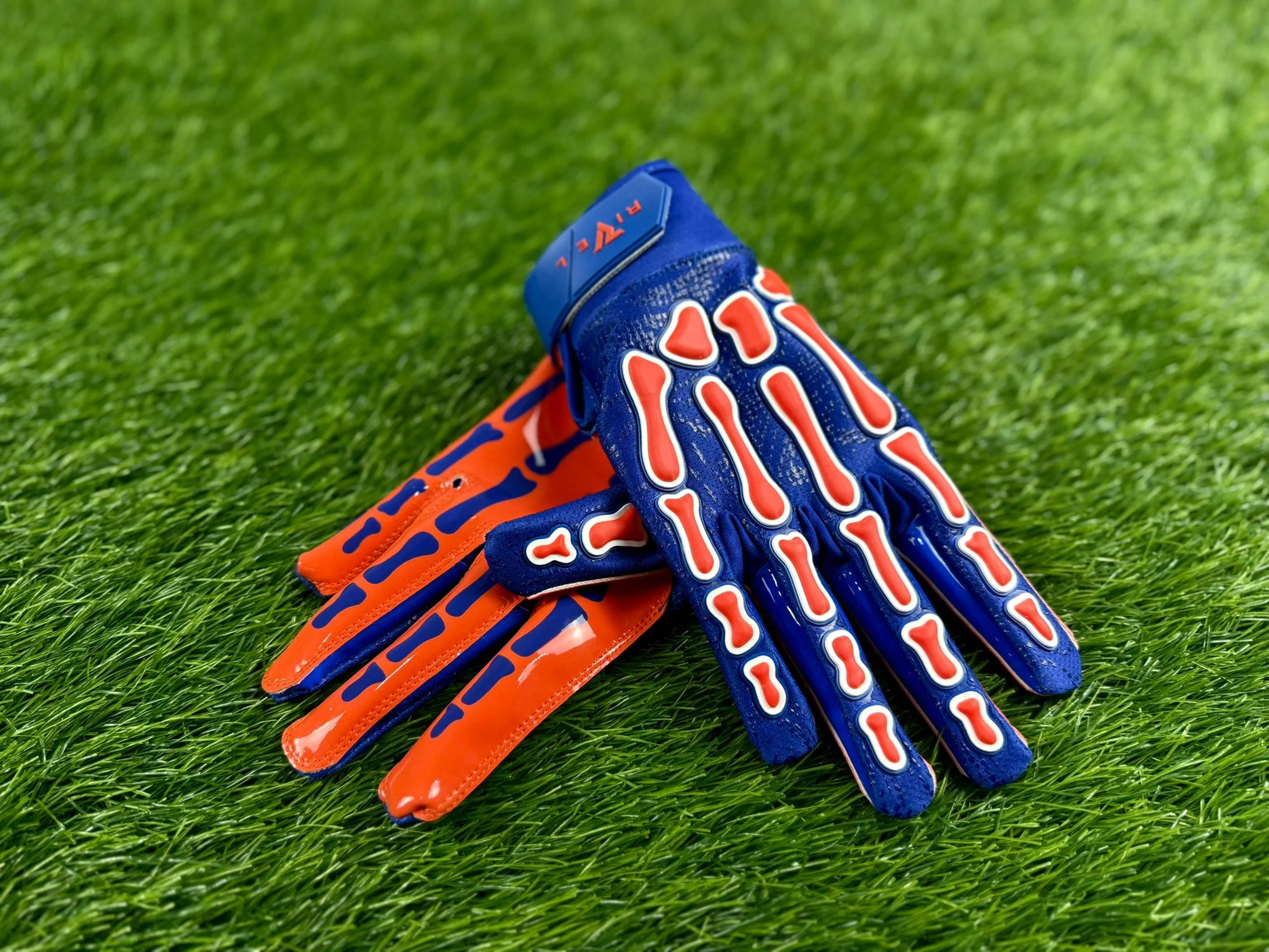 Reaper College Bones Football Gloves - Image 13