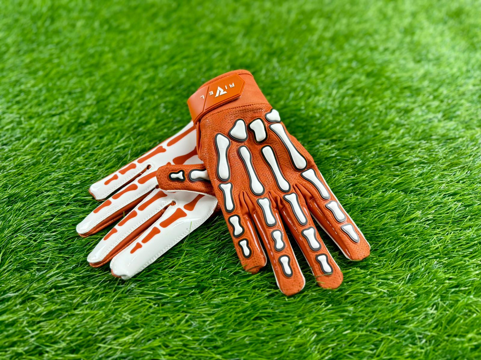 Reaper College Bones Football Gloves - Image 6