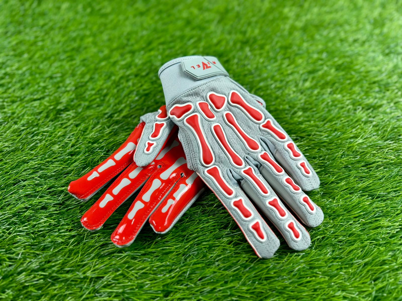 Reaper College Bones Football Gloves - Image 7