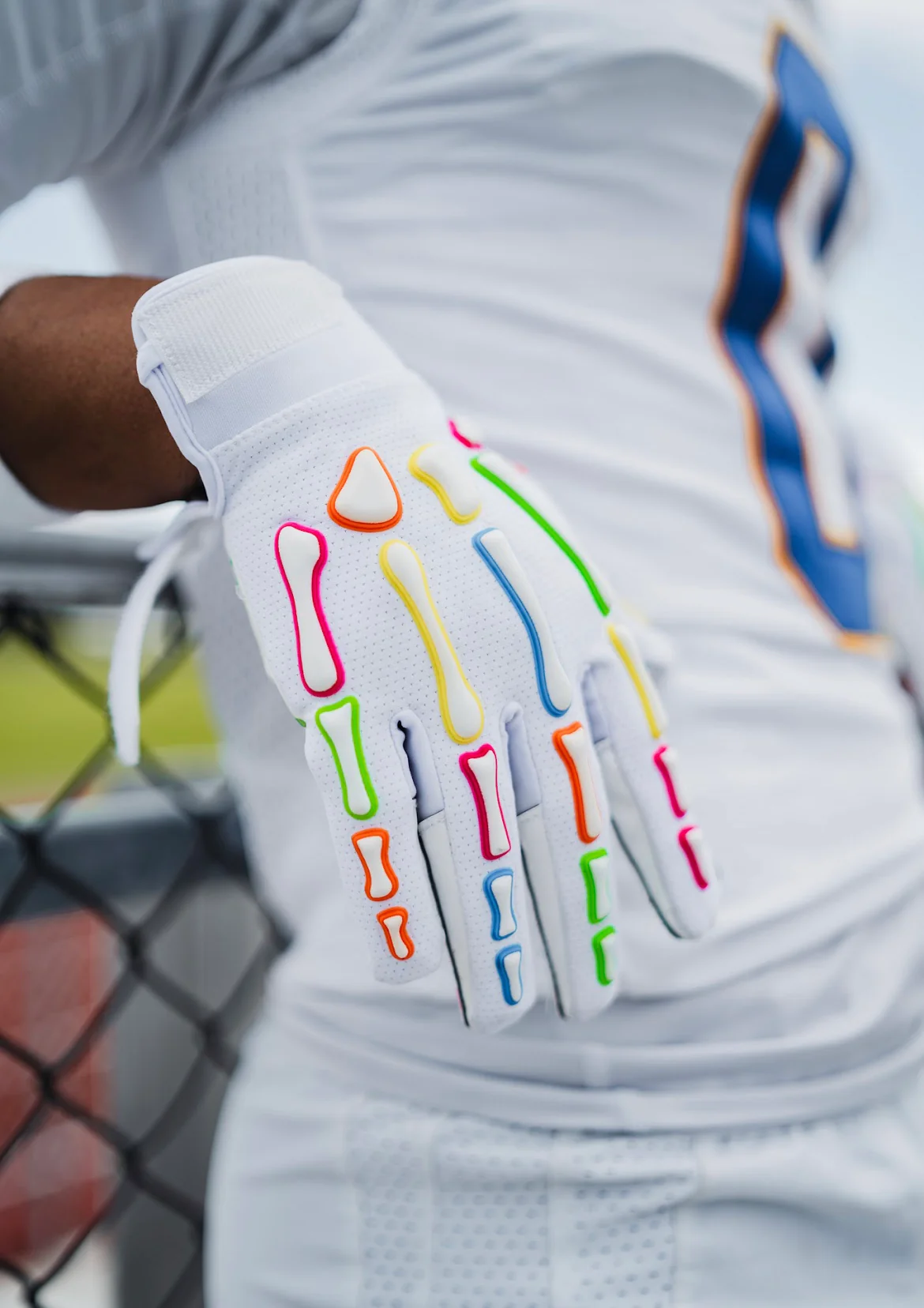 Reaper CUPCAKE Bones Football Gloves - Image 4