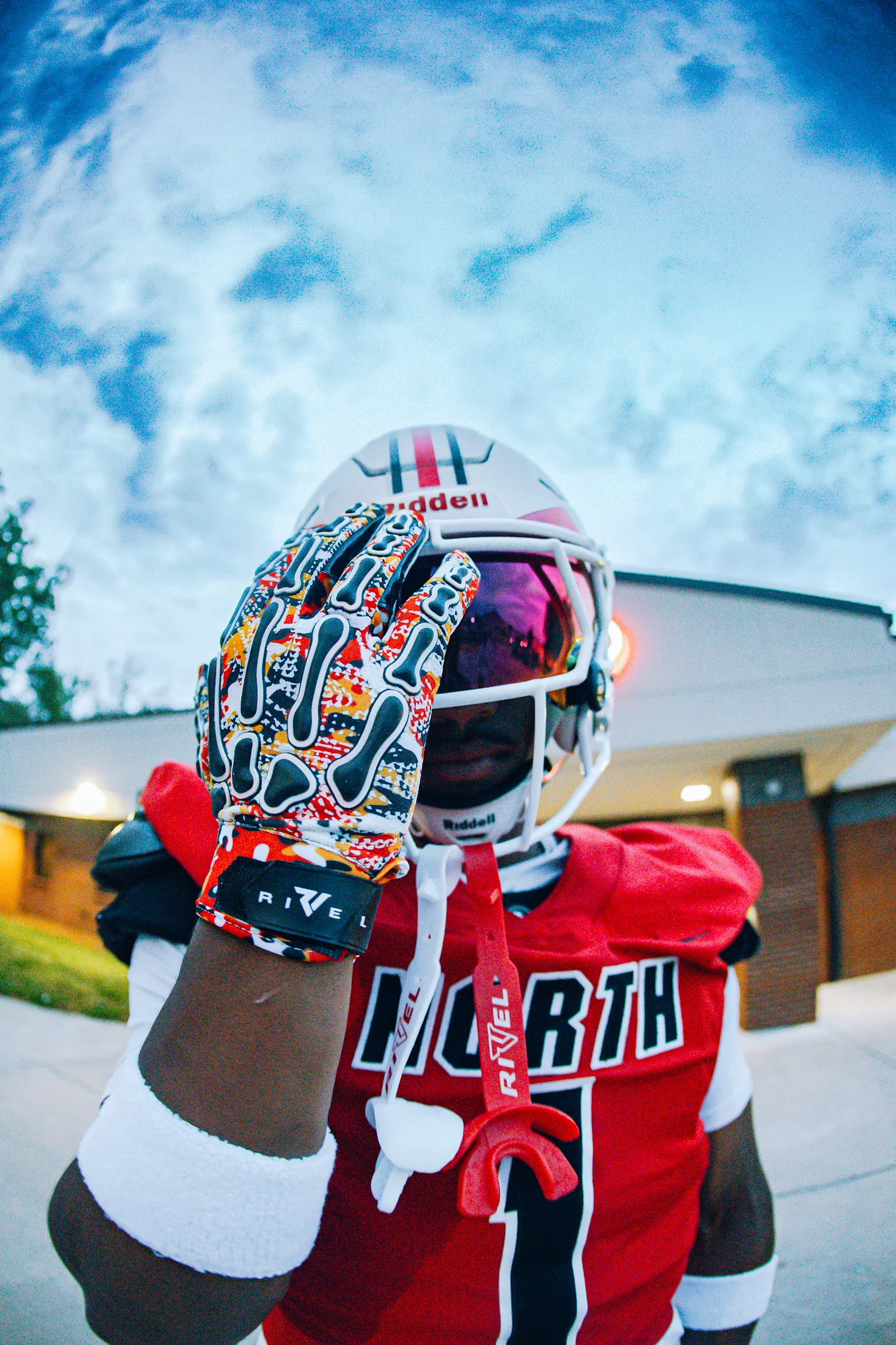 Reaper Jungle Bones Football Gloves - Image 4