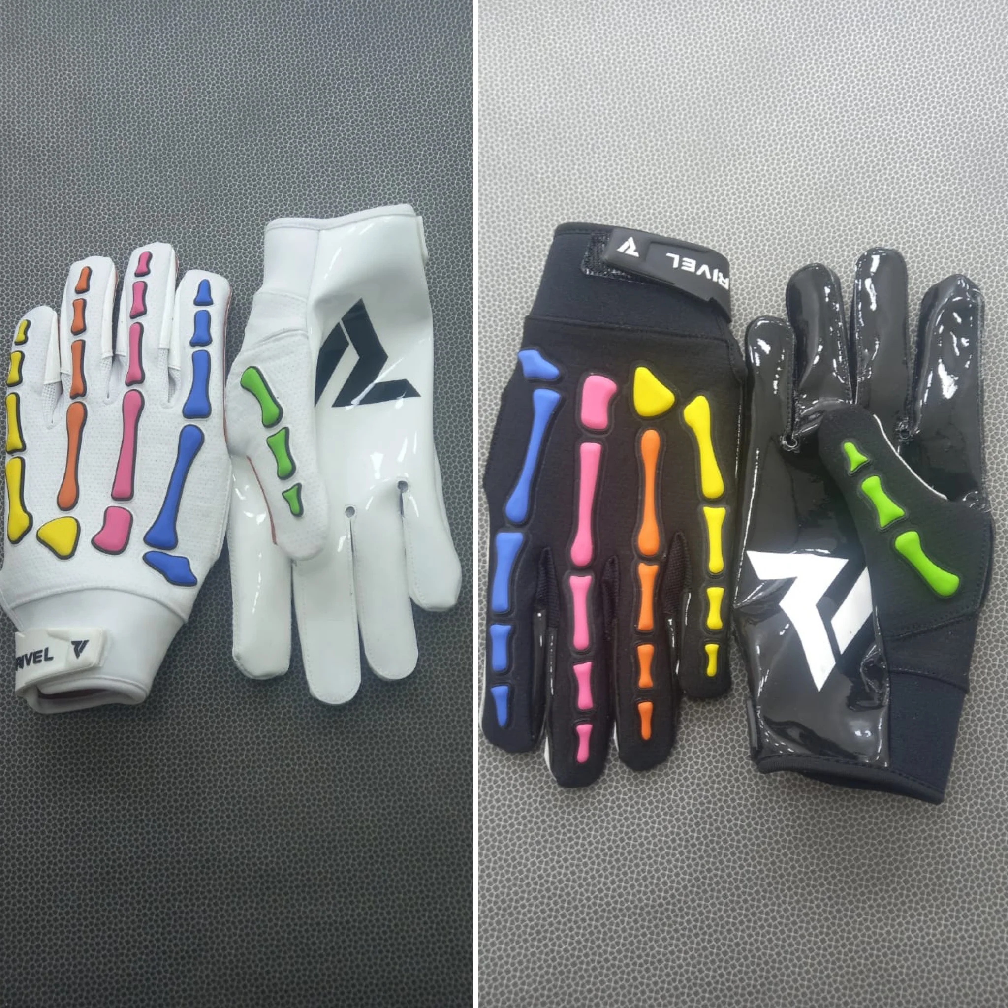 Reaper NEON LIGHTS Football Gloves - Image 11