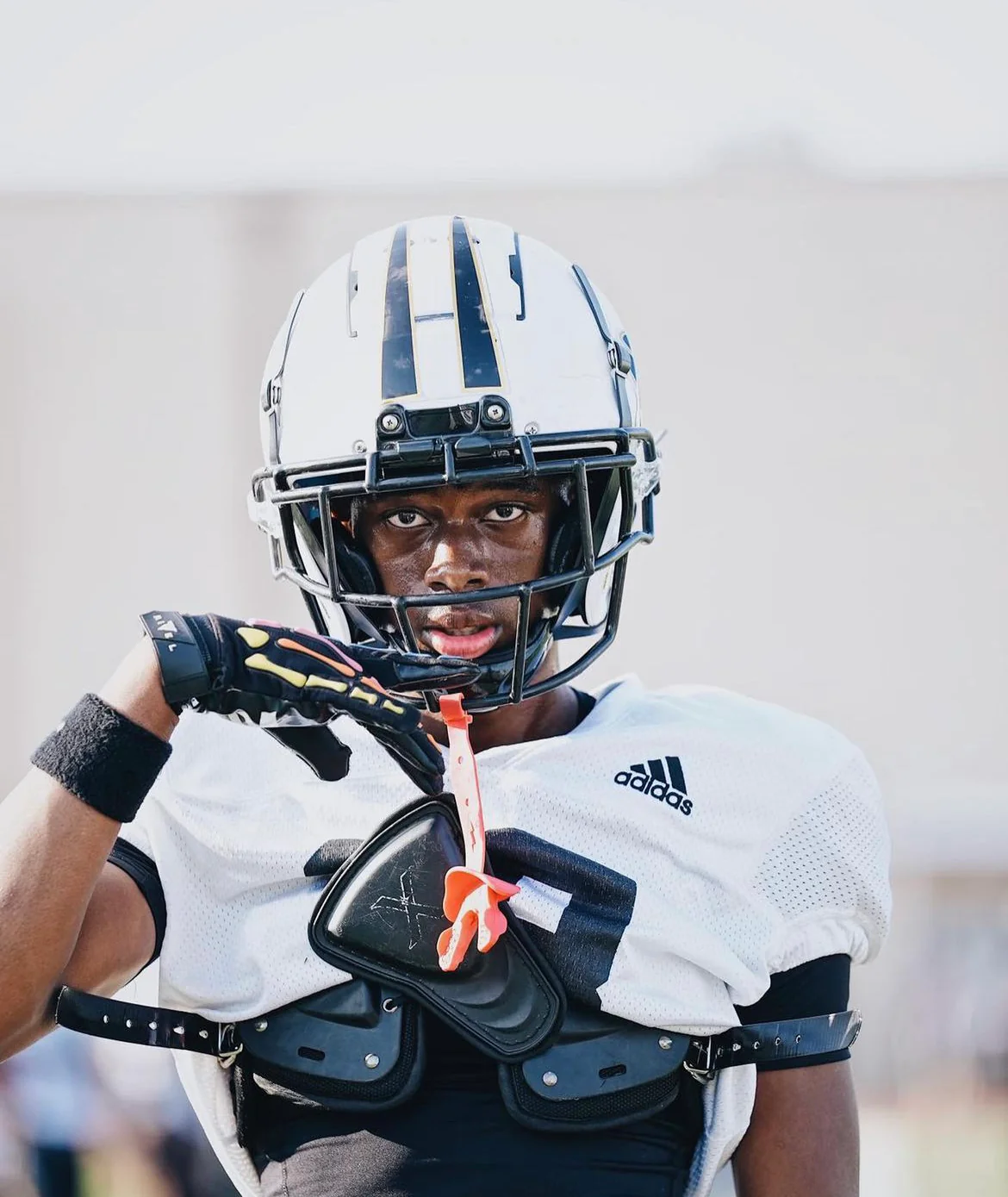 Reaper NEON LIGHTS Football Gloves - Image 6