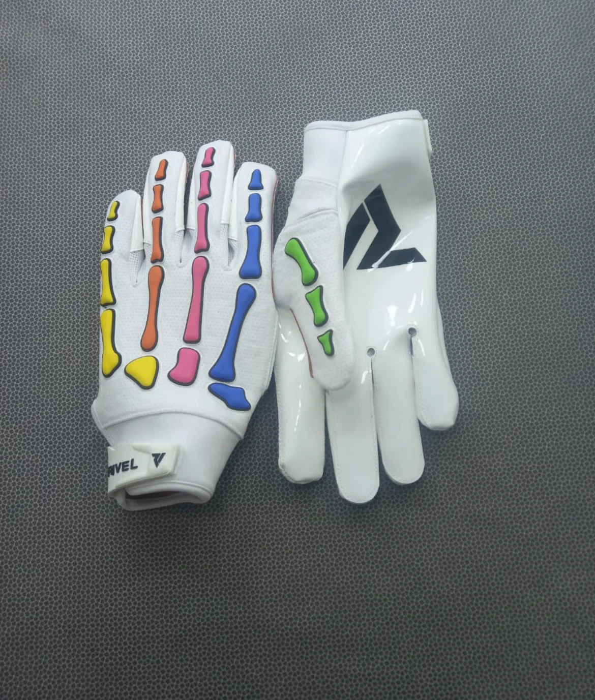 Reaper NEON LIGHTS Football Gloves - Image 9