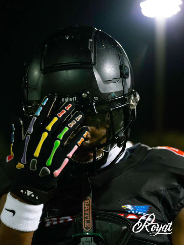 Reaper OFF THE WALL Bones Football Gloves - Image 8