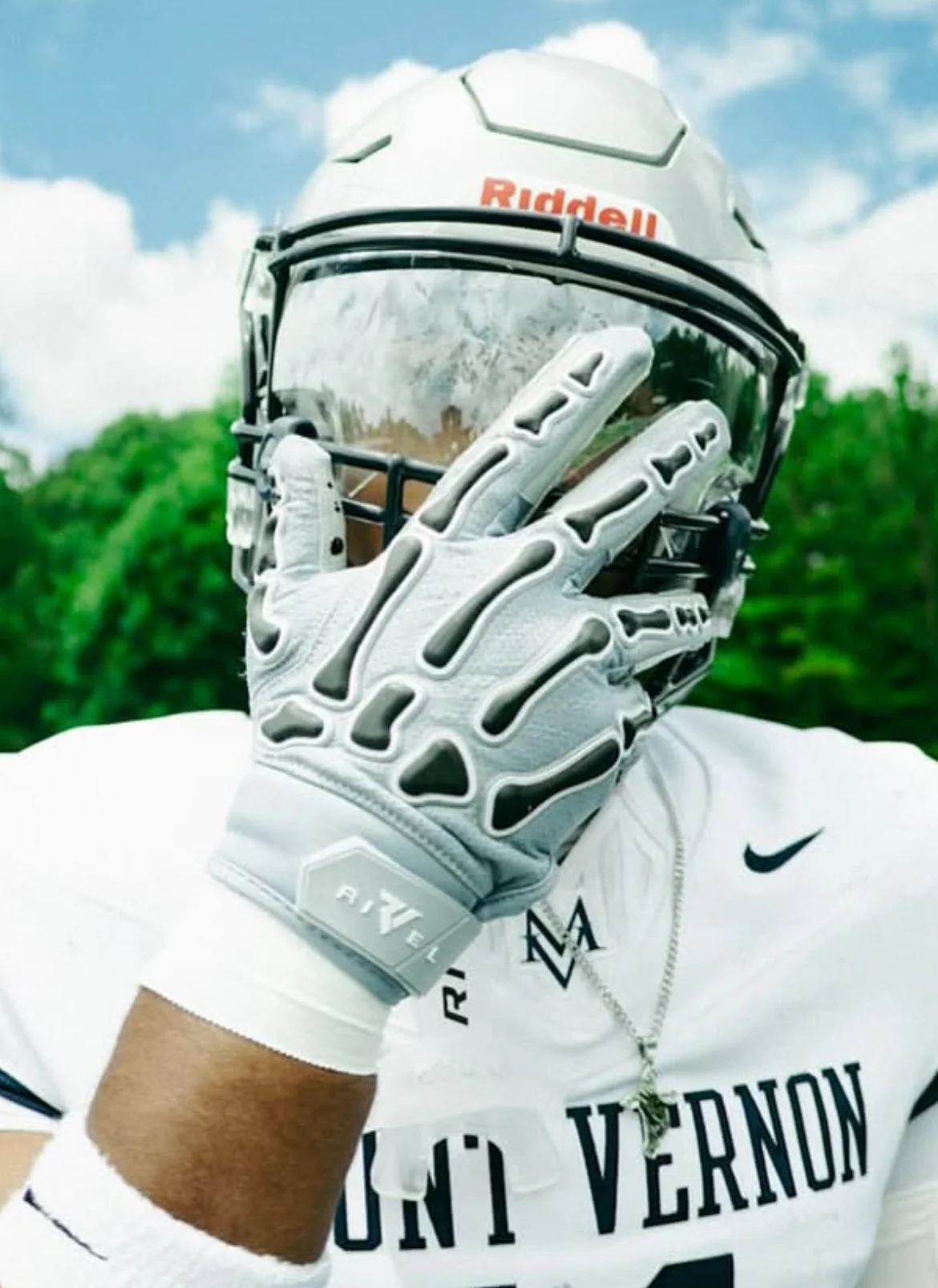 Reaper OREO Bones Football Gloves - Image 4